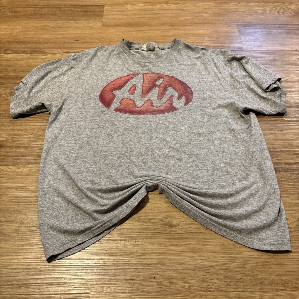 Vintage Nike Air T-shirt Men's Large Bubble Graphic Distressed Boxy Fit 90s Tee